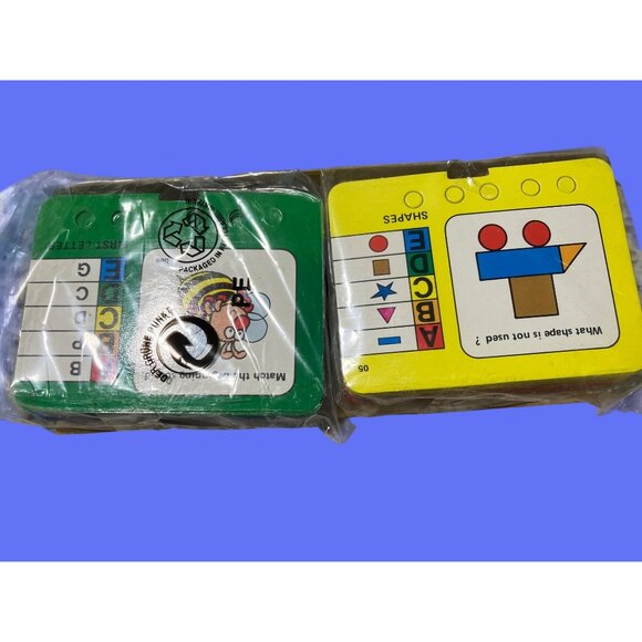 Show 'N Learn Vintage Educational Toy  120 Questions on 60 Cards - Picture 4 of 8